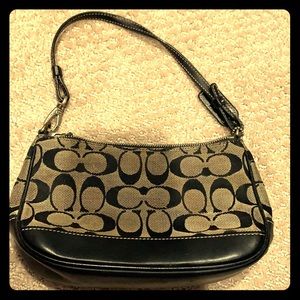 Coach black small purse